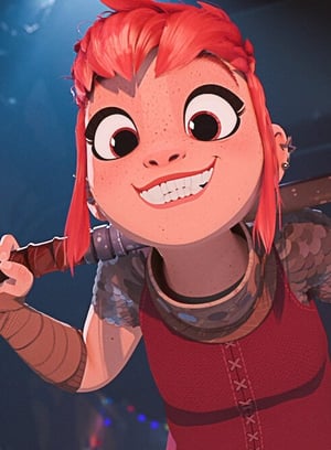 Nimona (Isabella Guarnieri) AI voice text to speech and AI music cover generator